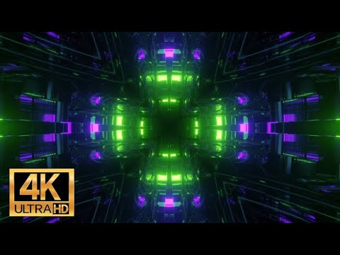 Royalty Free 4K Stock Footage | Free Download | Vj Loop Technicolor Tunnel #shorts