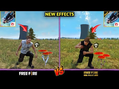 FREE FIRE VS FREE FIRE MAX EFFECTS CHANGES &amp; FULL COMPARISON