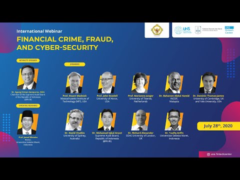 International Webinar - FINANCIAL CRIME, FRAUD, AND CYBER-SECURITY