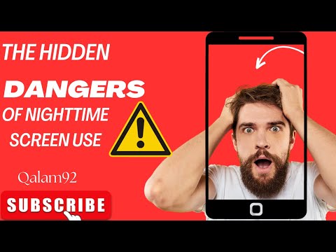 💡📱 Nighttime Phone Use: The Hidden Dangers to Your #Health &amp; #Sleep! 😱 #Qalam92