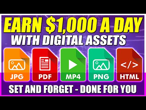 Earn $1,000 A Day With DIGITAL ASSETS Set Up Under 30 Minutes (EASY PASSIVE INCOME)