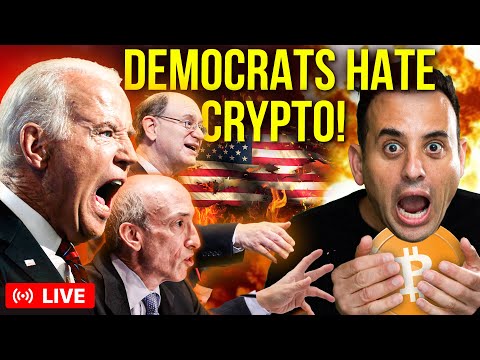 THE DEMOCRATS WANT CRYPTO OBLITERATED! (HERE&#039;S WHY BITCOIN IS DUMPING!)