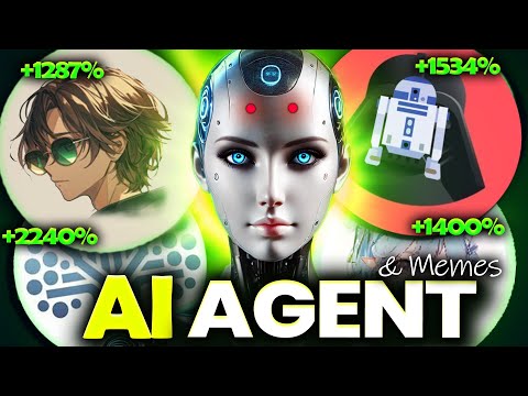 🔥 Top 12 AI AGENTS Crypto Projects for 50x to 500x GAINS In 2024 &amp; 2025!!