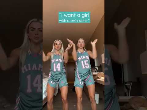 Haley and Hanna Cavinder on TikTok