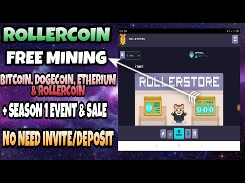 ROLLERCOIN FREE MINING BITCOIN WEBSITE | NO NEED DEPOSIT AND INVITE | JUST PLAY TO EARN + STRATEGIES