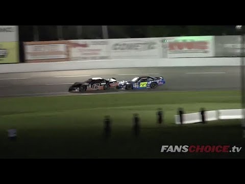 Watch: Thrilling Late Model finish at Langley Speedway