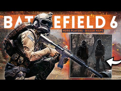 Battlefield 6 has &quot;Maps with Unprecedented Scale&quot; &amp; &quot;More Players than ever before&quot; Says EA CEO!