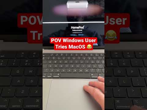 POV - Windows User Tries MacOS 😂