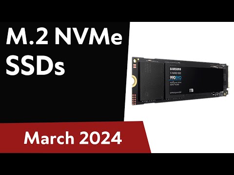 TOP-6. Best M.2 NVMe SSDs. March 2024