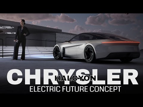 Chrysler&#039;s Electric Future Unveiled: The Halcyon Concept | A Game-Changing Vision for 2025!