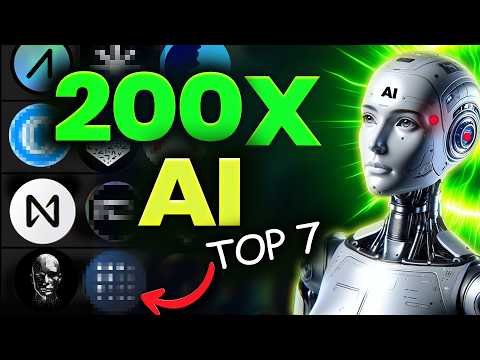 🔥20X to 200X - Top 7 AI Crypto Projects Set to EXPLODE in 2024 - 2025! 💥 DON&#039;T Miss Out!!