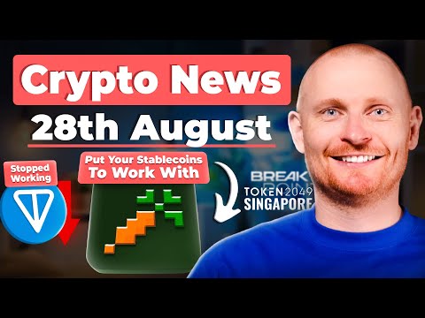 Crypto News: 28th August: Why Did BTC Crash to $58K, DeFi Carrot, and JUP News