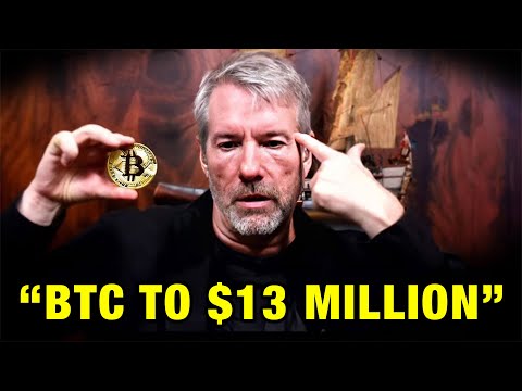 BITCOIN ALL TIME HIGH! &quot;Why BTC Is Going To $13 Million&quot; Michael Saylor 2025 Prediction