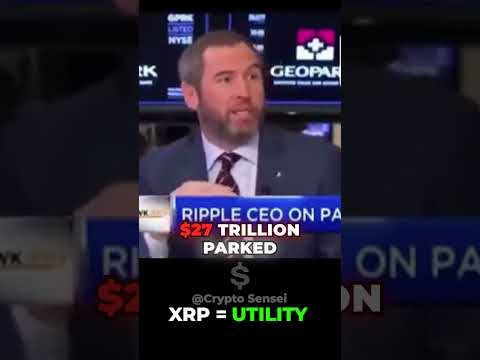 RIPPLE (XRP) CEO EXPLAINS HOW XRP WILL CHANGE BANKING FOREVER #shorts #xrp #crypto