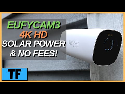 EufyCam 3 (NEW!) 4K Ultra HD Wireless Solar Powered S330 Review &amp; Test - Best Security System (2022)