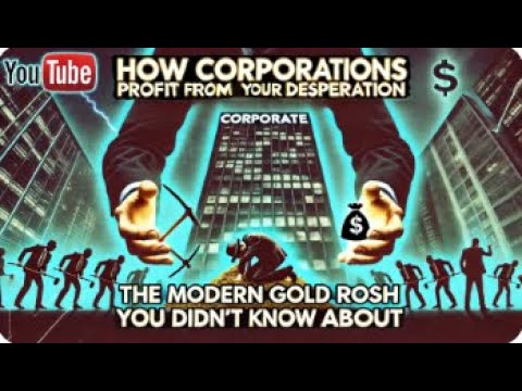 How Corporations Profit from Your Desperation: The Modern Gold Rush You Didn’t Know About