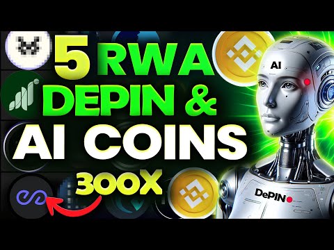 🔥Top 5 AI, DePIN, RWA Altcoins Set to EXPLODE in 2024!! - BINANCE Listings!! 🚀