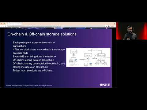 SDC2021: Analysis of Distributed Storage on Blockchain