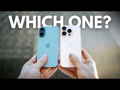 iPhone 16 vs iPhone 16 Pro - Camera Comparison and New Features Tested!