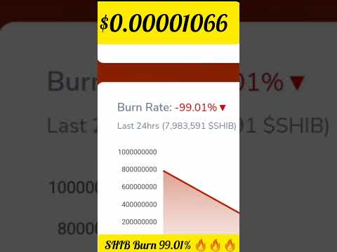 SHIB BURN RATE DECLINED 99% IN 48 HOURS EXACTLY!!! - EXPLAINED