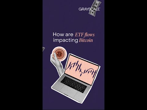 How are ETF flows impacting Bitcoin?