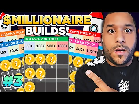 🔥 50X - 1000X $MILLIONAIRE Portfolio BUILDS! YOU&#039;RE 100% MAKING MONEY GUARANTEED! | Part 3