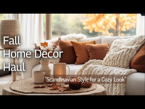 Room Makeover: Autumn Refresh for Scandinavian-Style Decor Haul.