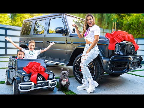 SURPRISING WIFE &amp; KIDS with DREAM CARS! 😱 | The Royalty Family