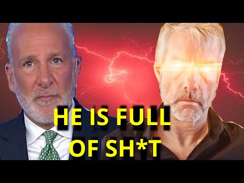 Michael Saylor DESTROY Peter Schiff on bitcoin