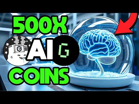 Top 10 AI Crypto Altcoins to 25X-500X In 2025 Bull Run (NEW AI AGENT PROJECTS ARE EXPLODING!)