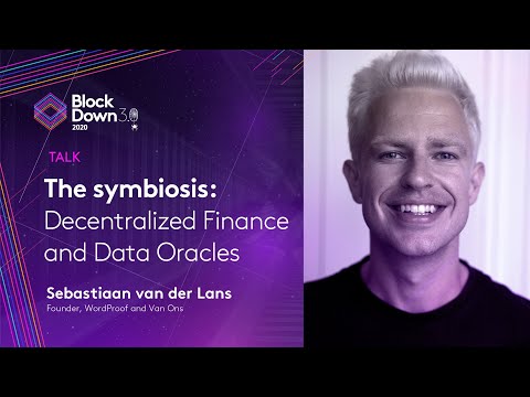 BlockDown 3.0 - Keynote Talk on The symbiosis Decentralized Finance and Data Oracles