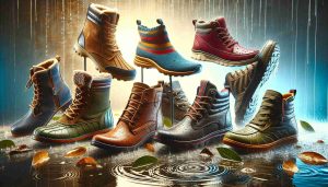 Embrace the Rain in Style with Trendy Monsoon Footwear