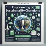 Empowering Sustainability Champions: Call for Entries