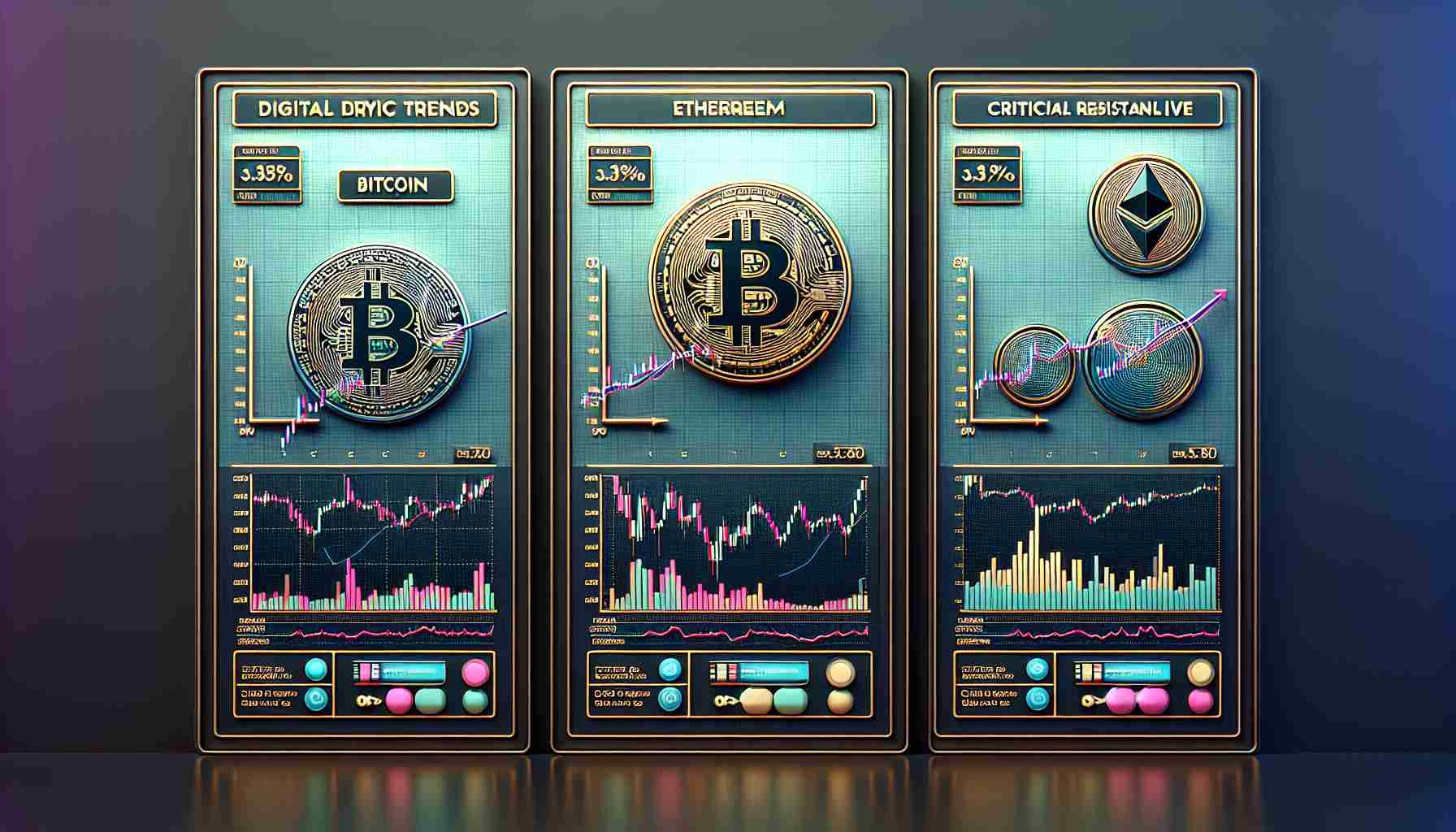 Market Trends: Bitcoin, Ethereum, and Ripple Eye Critical Resistance Levels