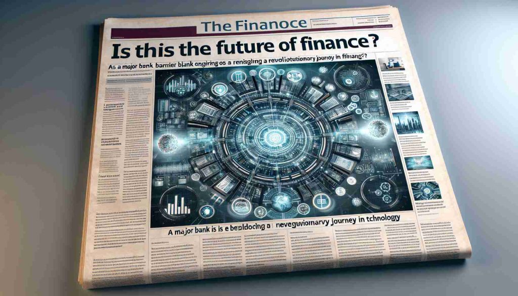 Is This the Future of Finance? Major Bank Embarks on Revolutionary Tech Journey