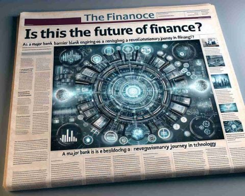 Is This the Future of Finance? Major Bank Embarks on Revolutionary Tech Journey