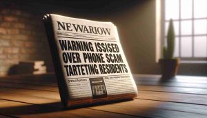 Warning Issued Over New Phone Scam Targeting Residents