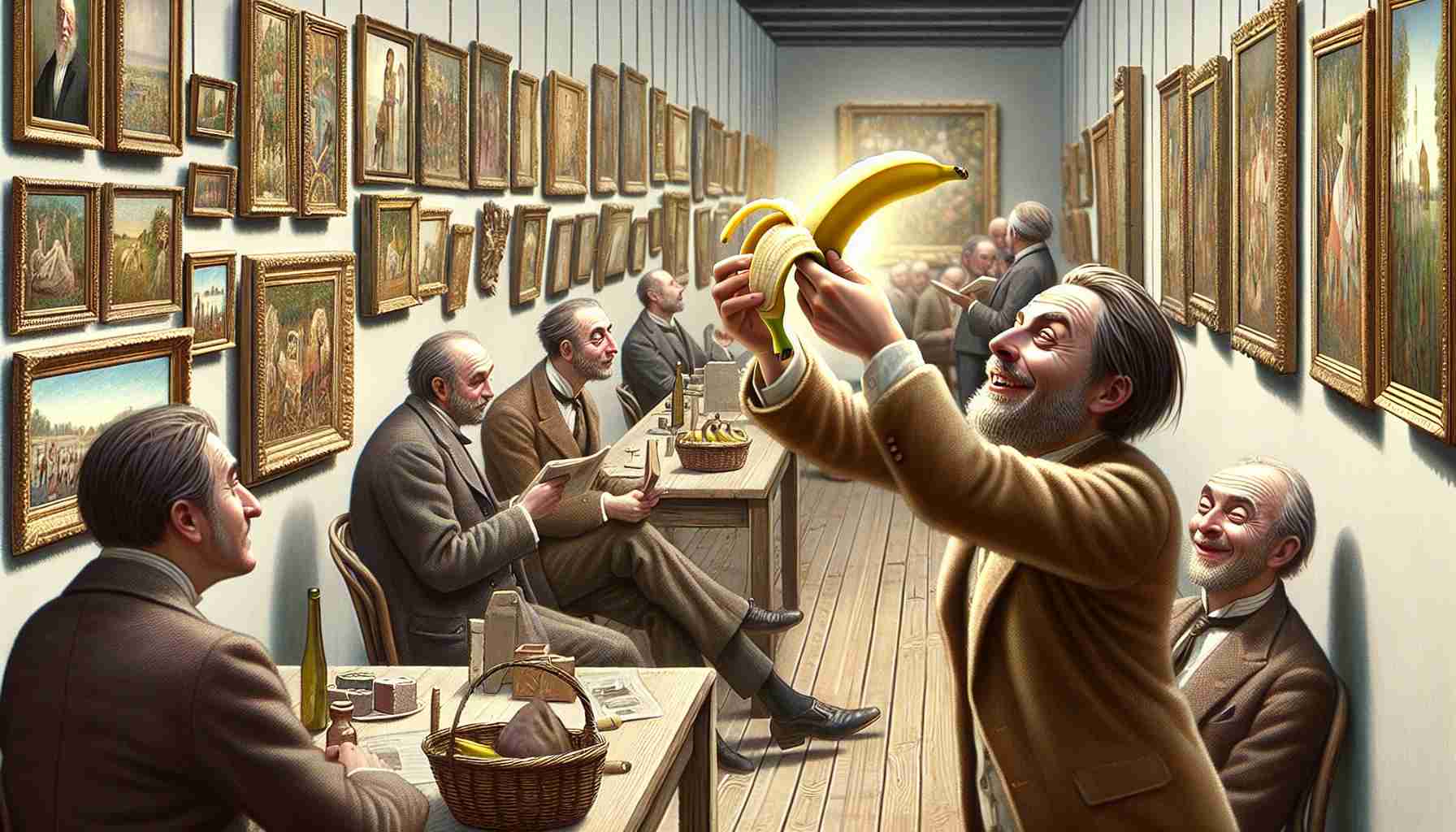 You'll Never Believe What This Art Collector Just Did with a Banana!