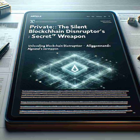 The Silent Blockchain Disruptor: Unveiling Algorand’s Secret Weapon