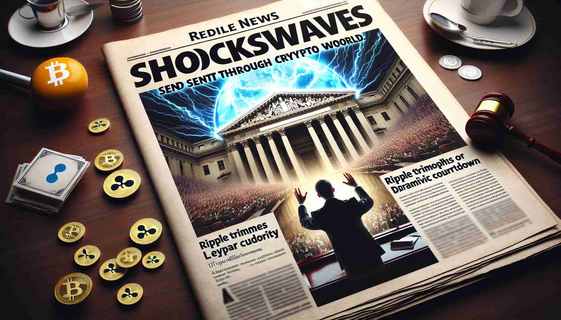 Shockwaves Sent Through Crypto World: Ripple Triumphs Over SEC in Dramatic Courtroom Showdown!