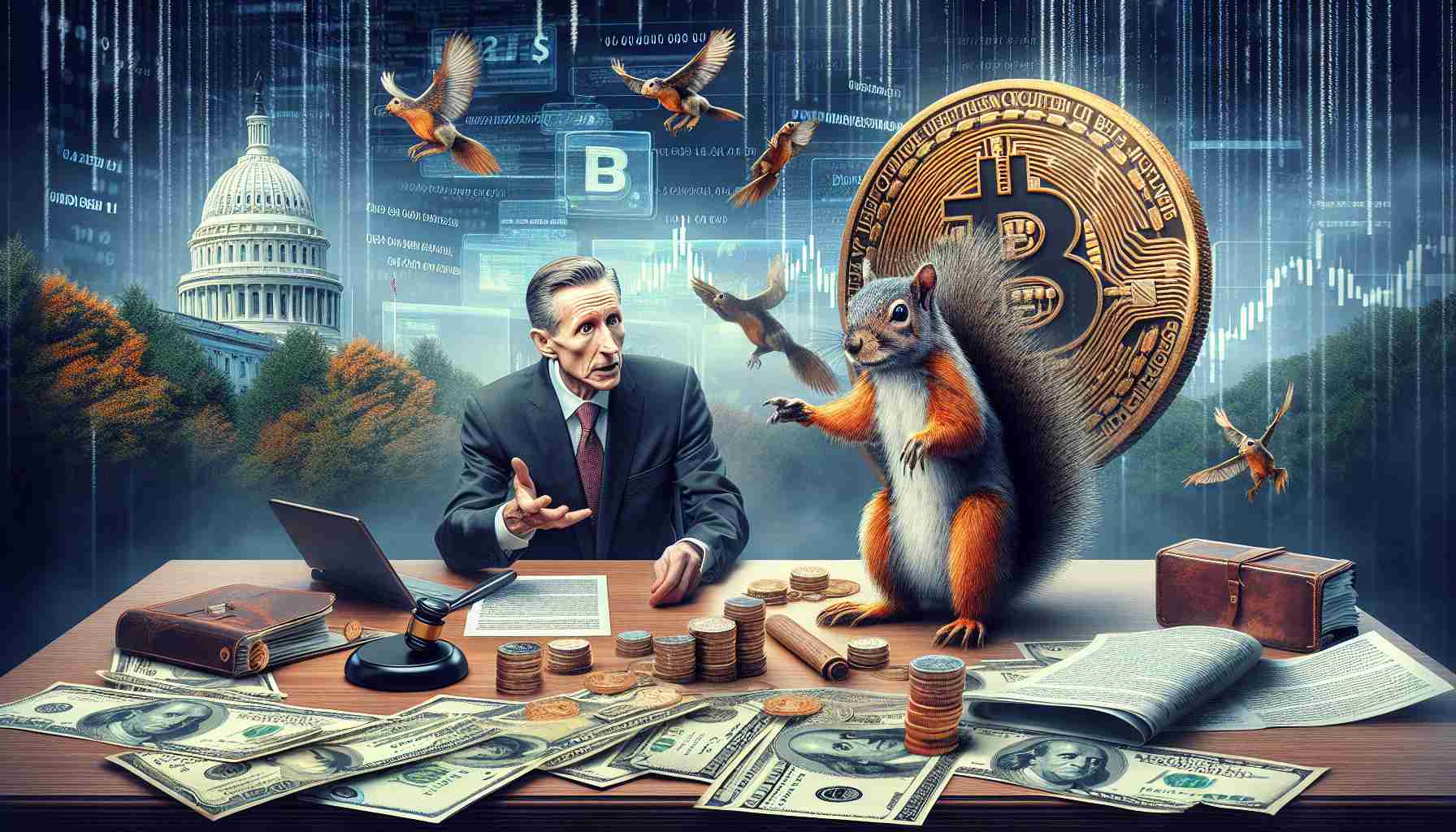 The Unexpected Twist in the Tale of a Famous Squirrel and Cryptocurrency Controversy