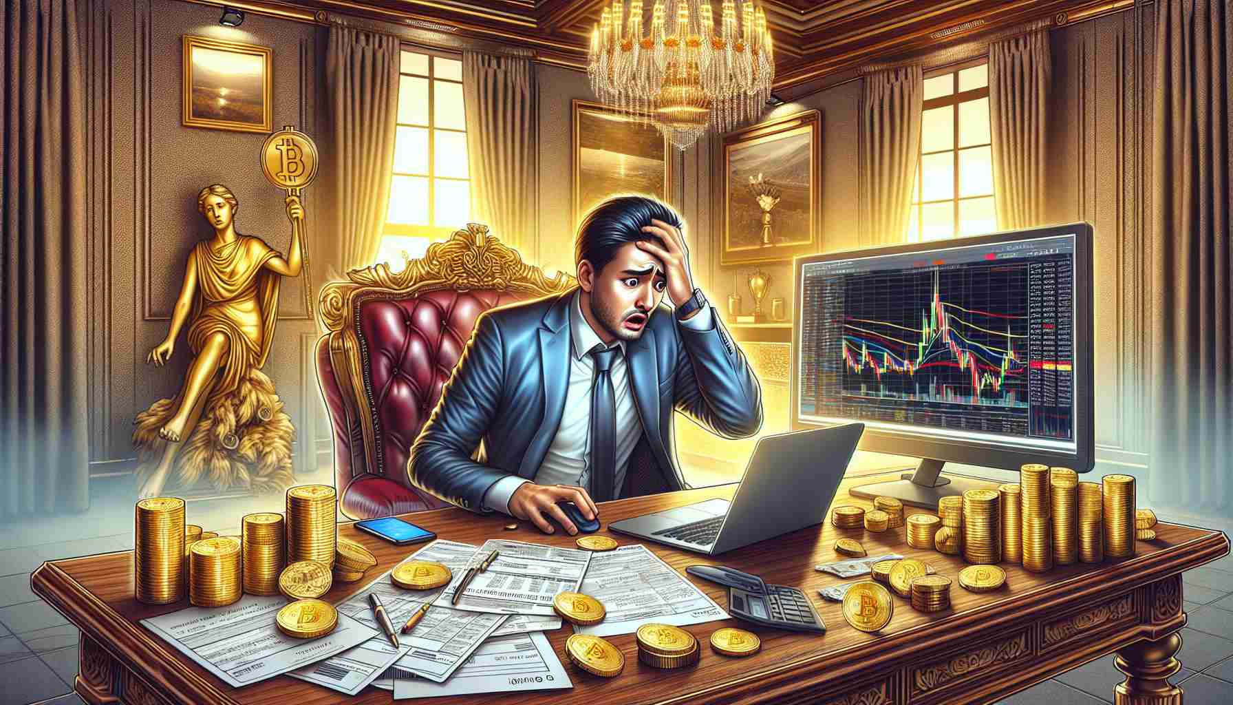 Scandal Unveiled: CEO Accused of Misusing Client Funds for Crypto Splurges!