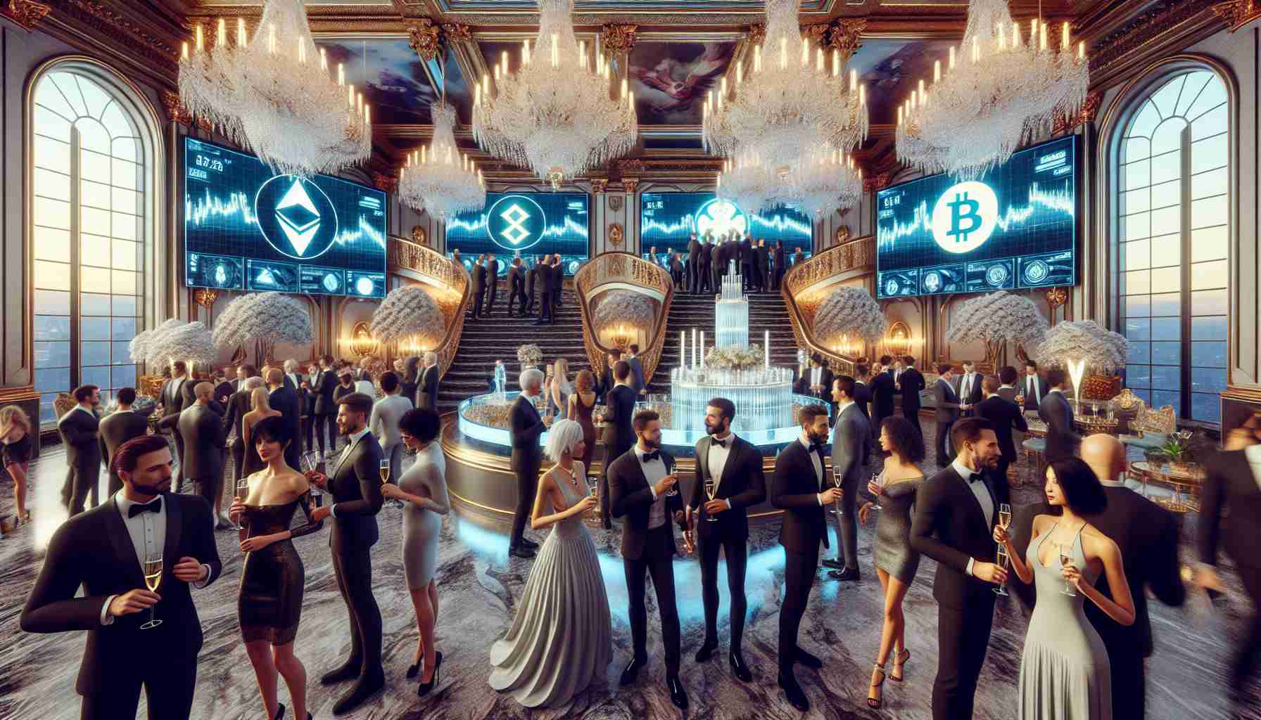 Crypto's Night Out: A Glamorous Celebration