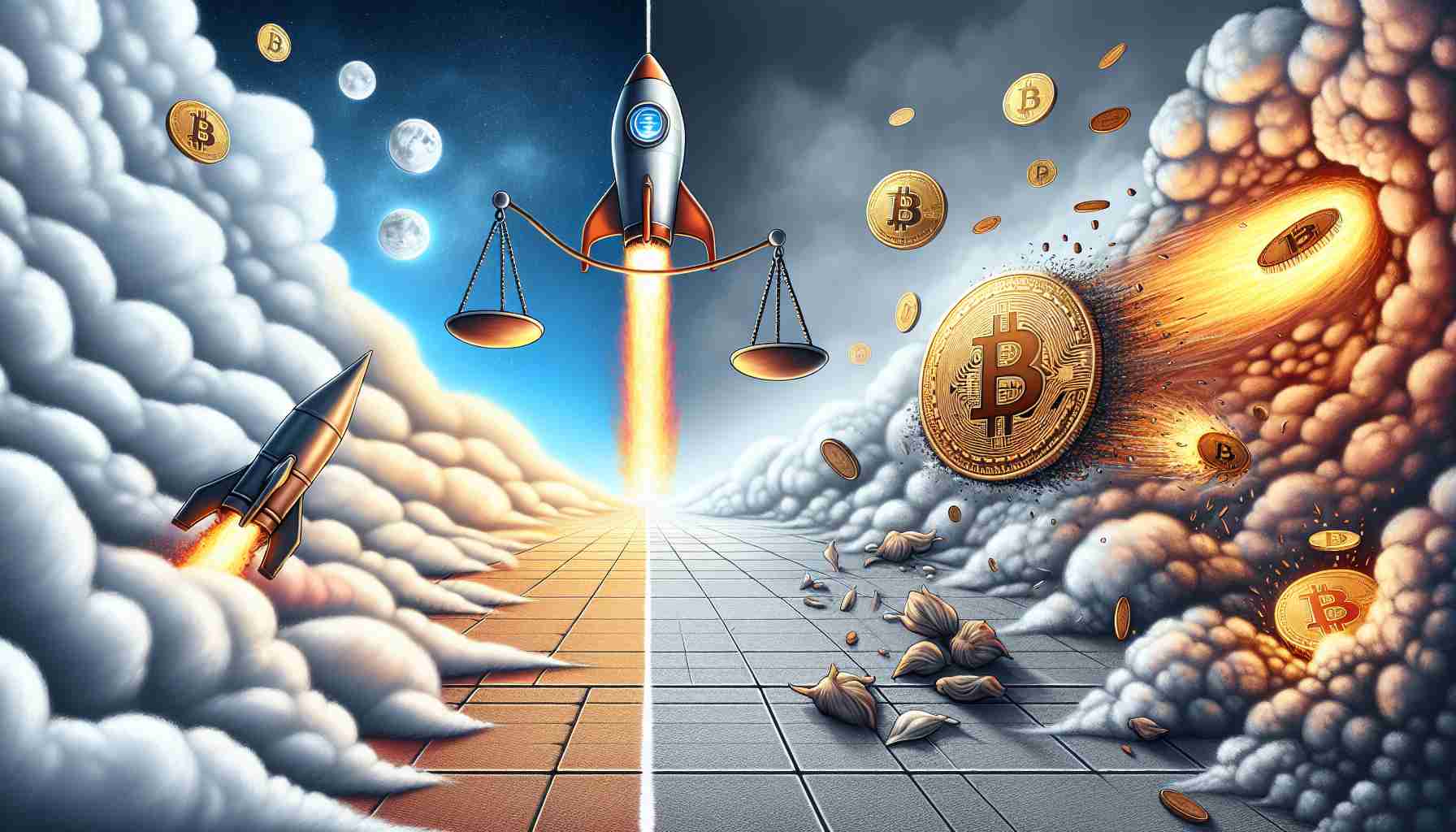 The Bitcoin Debate: Sky-High Predictions or Impending Crash?