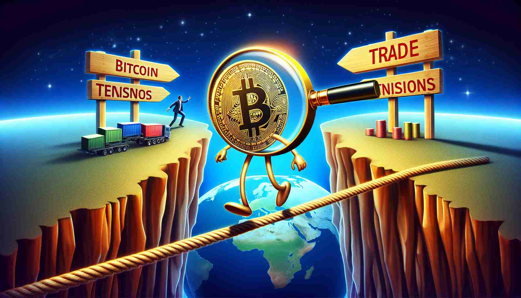 Bitcoin Stumbles Amid Trade Tensions: What You Need to Know!